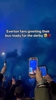 默西塞德郡德比氛围：埃弗顿球迷将夜空变为蓝色💙